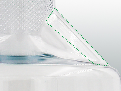 5L搖瓶獨(dú)特引流瓶頸設(shè)計(jì)，防止傾倒時(shí)液體飛濺