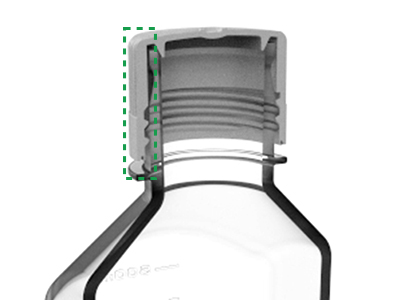 瓶蓋雙層防漏設(shè)計(jì)，密封性好