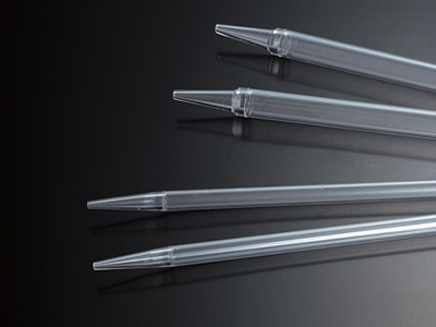 10.0mL、25.0mL、50.0mL和100.0mL 移液管管頭/管嘴采用超聲焊接方式與管體連接