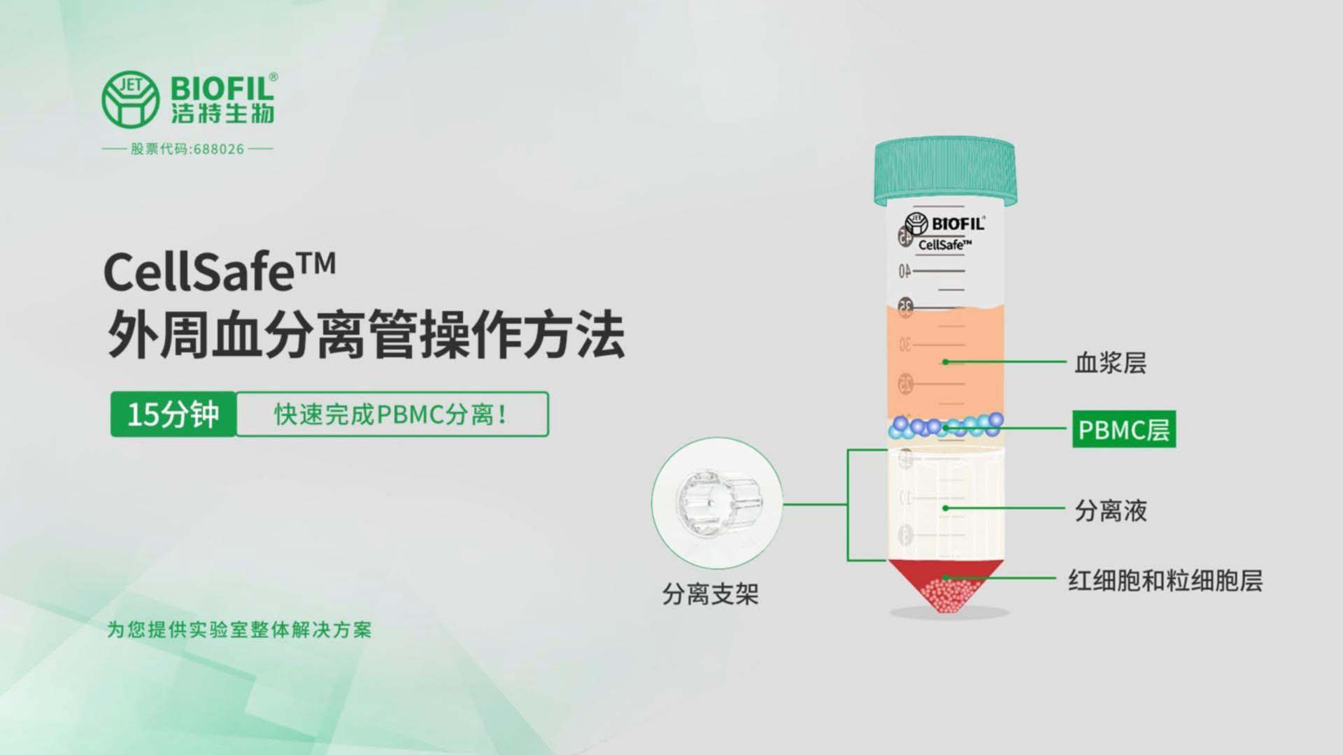 外周血離心管操作視頻