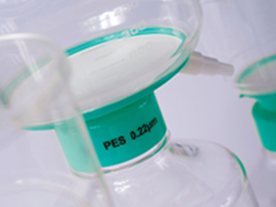 50mm直徑膜，可直接過濾至50mL離心管中，減少不必要的移液步驟